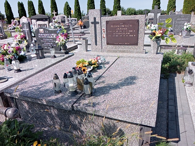 Grób Janina Mińkowska