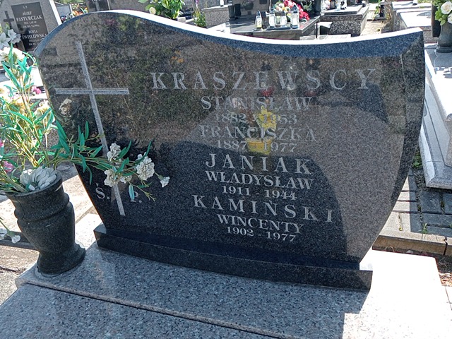Wincenty Kamiński 1901 Miedniewice - Grobonet - Wyszukiwarka osób pochowanych