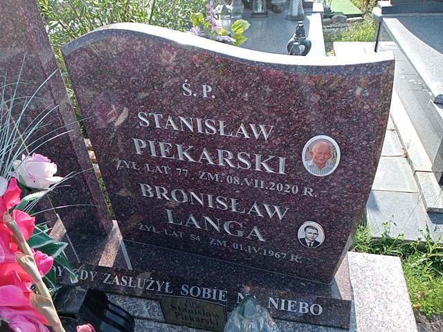 Bronisław Langa Miedniewice - Grobonet - Wyszukiwarka osób pochowanych